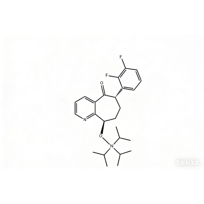 (6S,9R)-6-(2,3-Difluorofenil)-6,7,8,9-tetrahidro-9-[[tris(1-metiletil)silil]oxi]-5H-ciclohepta[b]piridin-5-ona