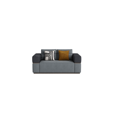 Loveseats com backrest amplo e almofada profunda