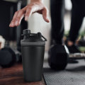 Wholesale 500ML Stainless Steel single wall Protein Gym Shaker Bottle