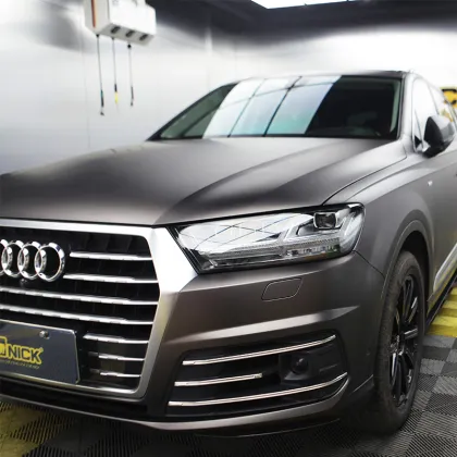 Super Matte Grey Car Vinyl Wrap Roll