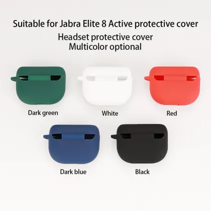 Free Silicone Earphone Case for Jabra Elite 10: Earbuds Accessories and Headphones Case