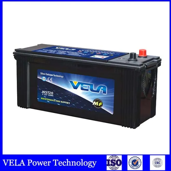 Maintenance free car battery auto battery NS120 12V 110AH for JIS standard