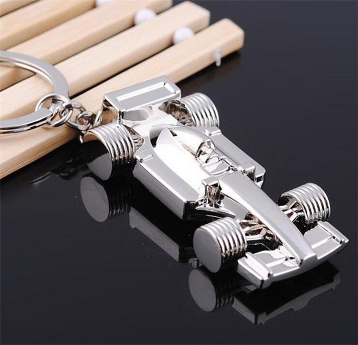 3d Racing Car Keychain