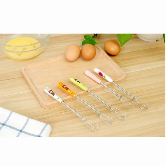 portable mini manual egg beater egg whisk