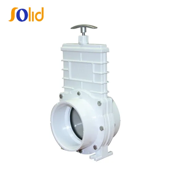 DIN Plastic PVC gate valve
