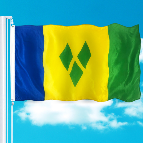Custom Saint Vincent Grenadines Banner Polyester Flags
