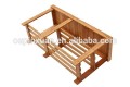 Botas de sapato de bambu de Design criativo Bench Entryway organizador rack de armazenamento