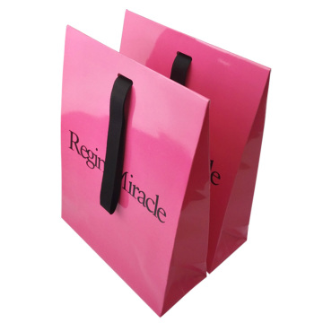 Customized 170gsm Brown Kraft Paper Bag