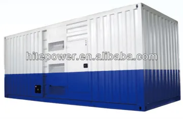 Reliable Operation and Easy Maintainence container soundproof type diesel generator