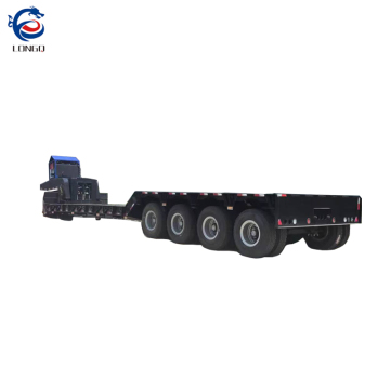 4 Axle 60-120 Ton Hydraulic Detachable Gooseneck Lowbed Trailer