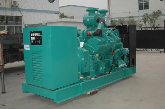 1000KVA 800KW open type diesel generator set with chongqing cummins engine