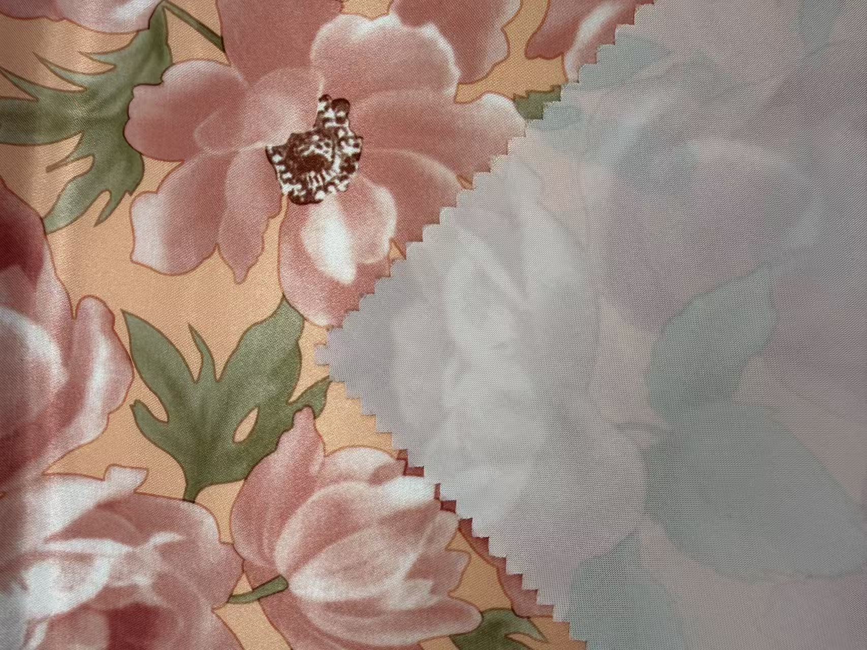 satin digital print
