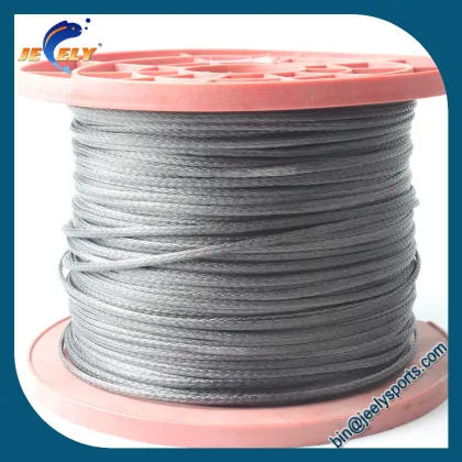 Hollow braided uhmw ropes hmpe rope