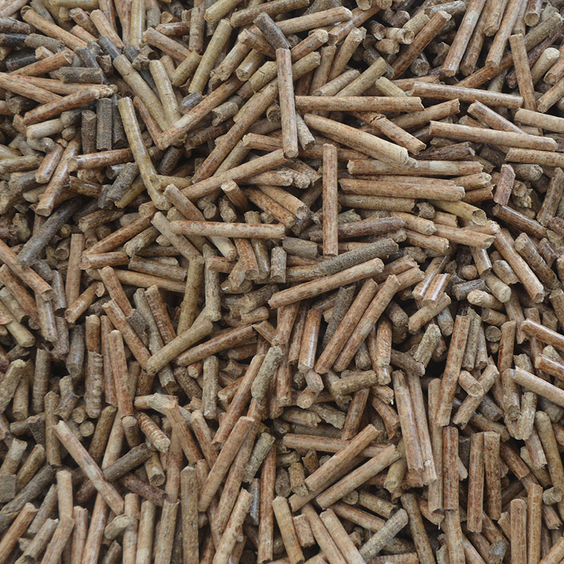 wood pellets made by machine