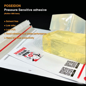 Adhesivos para bolsas de mensajería de papel