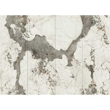 Grey Color Large Size Porcelain Slab Floor Tile for Living Room