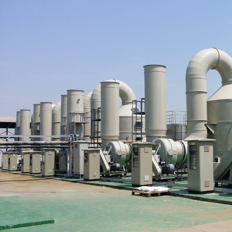 Precision Lab Acid Fume Neutralization and Waste Disposal Unit