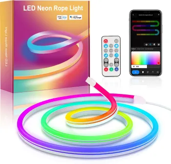 CL Lighting Factory's 12V 5M Waterproof Flexible LED Neon Light Strip for Indoor Decorative Lighting