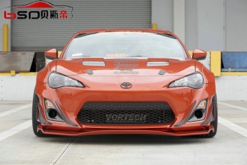 2012-2014 FRS / GT86 / BRZ RBY Style Carbon Fiber Front Bumper Canard
