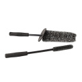 SGCB Antislip Bendable Tire Wheel Wand Chemical Resistant Microfiber Wheel Brush Kit Synthetic Woolies Brush for Wheel