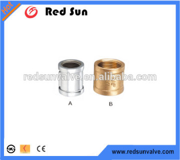 HR7050 factory manufacture forged brass water ppr/pvc pipe scoket plumbing fittings