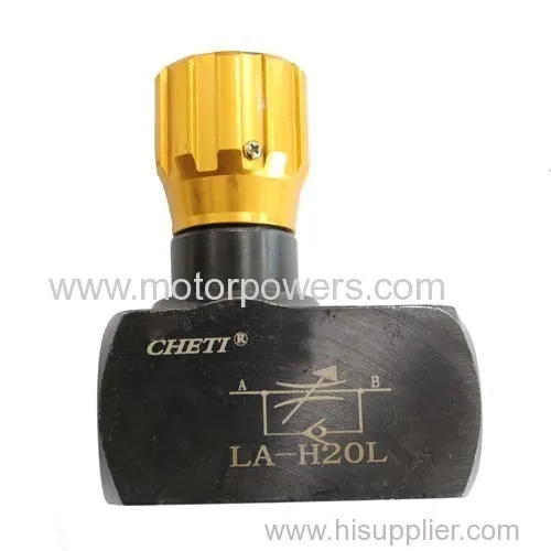 Hydraulic Flow Control Restrictive Check Valve 