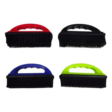 Portable Rubber Broom: Hot-Selling Pet Hair Removal Tool for Carpets and Floors