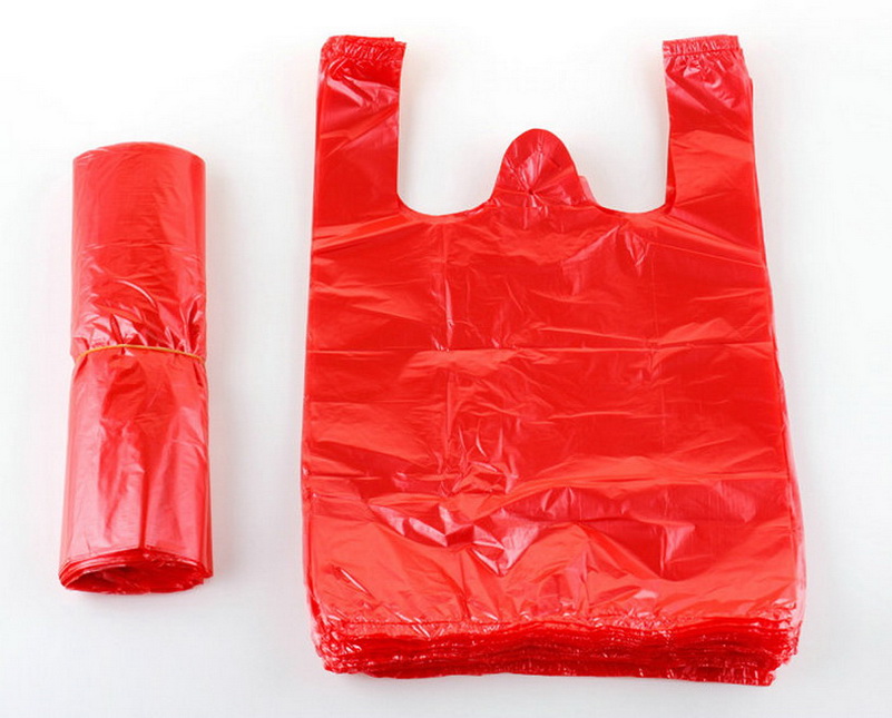 Biodegradable Plastic Bags Vest Carrier Bags