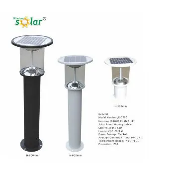 Stainless stee solar landscape light for solar garden lighting