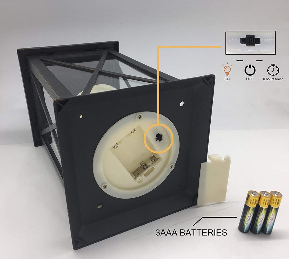 Dekorative Kerzenlaterne LED Flameless Kerzentimer