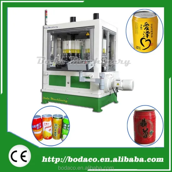 Food Tin Cans Beading Machine