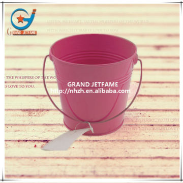 house plans metal round pink candle bucket