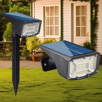 Outdoor Waterproof LED Solar Lights with 3 Lighting Modes for Yard and Garden
