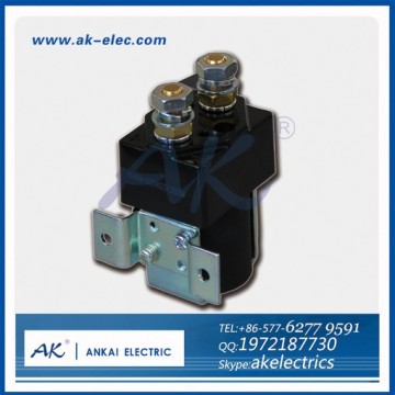SW80 ASW100 DC 100A NO NC Magnetic Latching 24 Volt DC 24V Relay for Motor Forklift Electromobile Gab Vehicle Car Winch