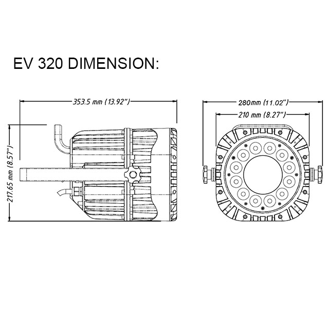 Ev 320 Dimension