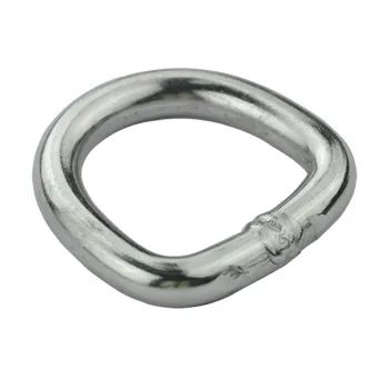 38mm 3000KGS Zinc Plated Hardware D Ring Hooks