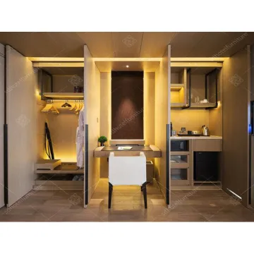 Customized Wardrobe Design for 5 Star Hotel Bedroom Furniture Sets