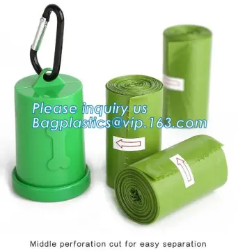 Pet Bag With Printing Pick Up Waste Pet Dog Poop Bag Biodegradeable, Eco-friendly Biodegradable Dog Poop Bags scented Pet Waste