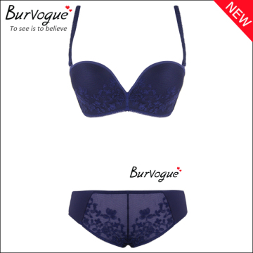 Factory manufacture women lace padded bra set sexy hot underwire push up bra underwear bra sets wholesale