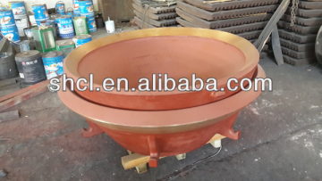 high manganese steel cone crusher parts for MVP