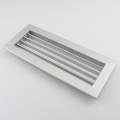 Rejilla de deflexión única de aluminio ajustable para HVAC