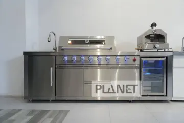 Durable Freestanding Outdoor BBQ Kitchen Cabinets