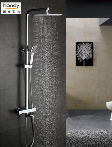 Thermostatic Rain Shower Mixer Faucet Set