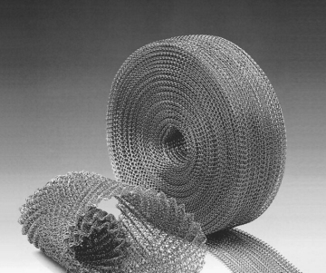gas-liquid filtration knitted filter wire mesh/ knitted cleaning balls