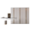 Simple and modern dressing table integrated wardrobe