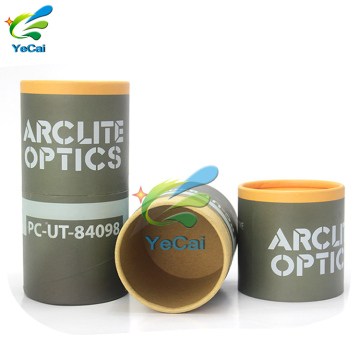 Free sample custom tea paper tube, cardboard tube packaging box for food
