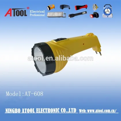 Camping hand led flashlight led rechargeable flashlight