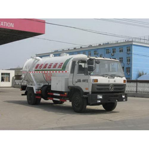 Dongfeng 10CBM aspirador de esgoto caminhão tanque