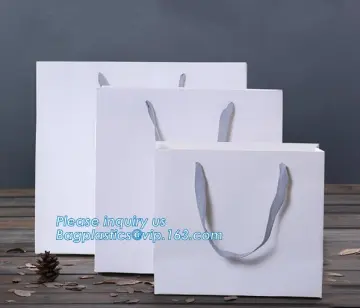 Custom Print Paper Gift Bag, Luxury Famous Brand Gift Custom Printed Shopping Paper Bag With Your Own Logo