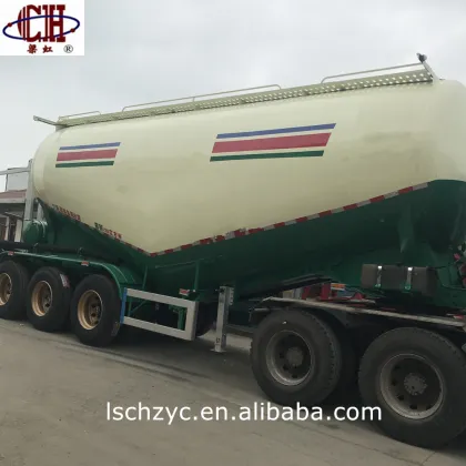 Changhong Brand Pneumatic Dry Bulk Cement Transport Tanker Semi Trailer
